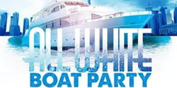 All White Theme Boat Party - Long Weekend Edition