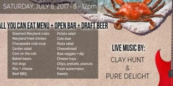 All You Can Eat Crab Feast July 8th