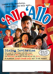 Allo Allo Dinner Show 26/04/2024