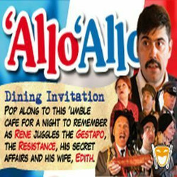 Allo Allo Dinner Show 27/04/2024