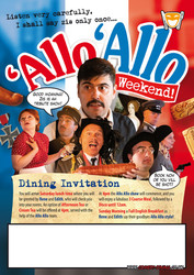 Allo Allo Weekend 07/06/2025 Holiday Inn Haydock