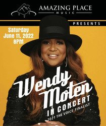 Amazing Place Music Presents "The Voice" Finalist Wendy Moten in Concert, June 11 @wpac