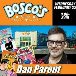 Archie Comic Artist and Writer Dan Parent at Bosco's!