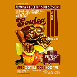 Armchair Soul Sessions with Mr.Boogie/Soulsa, Free Entry