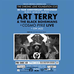 Clf 20 Year Anniversary Weekender Launch with Art Terry & The Black Bohemians & Cosmo Pyke (Live)
