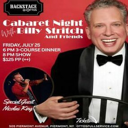 Backstage @ Otto's: Cabaret Night with Billy Stritch and Friends