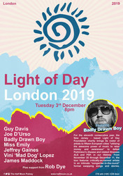 Badly Drawn Boy - Light of Day London Live at Half Moon Putney Tues 3rd Dec