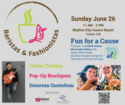 Baristas and Fashionistas Fundraiser for Mental Health