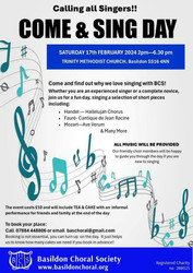 Basildon Choral Come and Sing