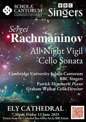 Bbc Singers and Cambridge University Schola Cantorum perform Rachmaninov