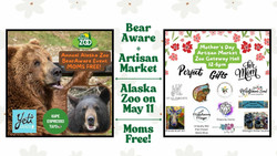 Bear Aware on Mother's Day at the Zoo + Artisans Market