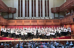 Berkshire Choral Sings at Ozawa Hall, Sun. May 26