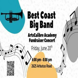 Best Coast Big Band - ArtsCalibre Academy Fundraiser Concert