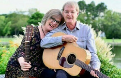 Bill and Pam Gurley perform at the Shady Grove Coffeehouse, April 2024