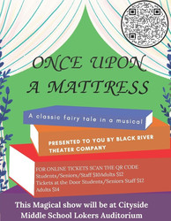 Black River Theatre Company's Annual Winter Musical Presentation - 'Once Upon A Mattress'