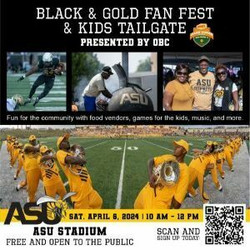 Black and Gold Fan Fest and Kids Tailgate