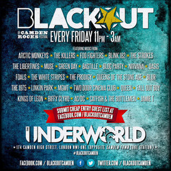 Blackout Club at The Underworld Camden by Camden Rocks Festival