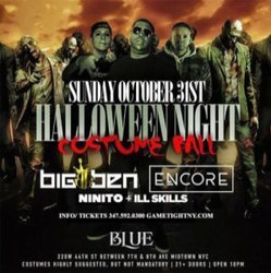 Blue Midtown Nyc Halloween Sunday Night General Admission 2021
