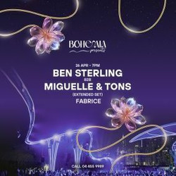 Bohemia Presents Ben Sterling B2b Miguelle and Tons
