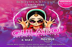 Bollywood Club - Gulabo at Hard Rock Cafe, Singapore