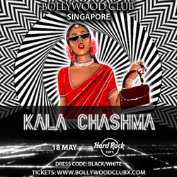 Bollywood Club Kala Chashma at Hard Rock Cafe, Singapore