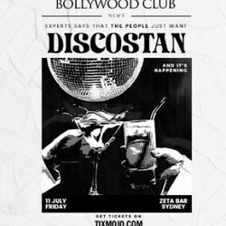 Bollywood Club presents Discostan at Zeta Bar Hilton, Sydney