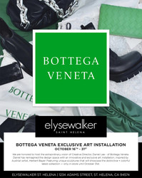 Bottega Veneta Exclusive Installation at elysewalker Saint Helena
