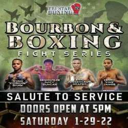 Bourbon and Boxing Fight Series - Salute To Service 5pm 01/29/22