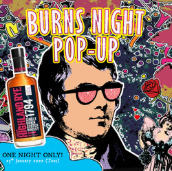 Burns Night Pop-up: 1 Whisky, 2 Cocktails and Poetry Revelry