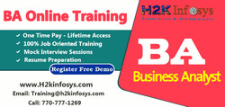 Business Analyst(BA) Online Training in Usa
