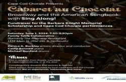Cape Cod Chorale - Cabaret au Chocolat - Scholarship Fundraiser and Performance
