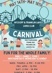 Carnival Wyckoff/ Franklin Lakes Lions Club