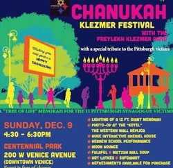 Chanukah Klezmer Festival and Tribute to Pittsburgh Synagogue Victims