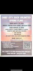 Chief City Ducks Unlimited Spring Fling Banquet