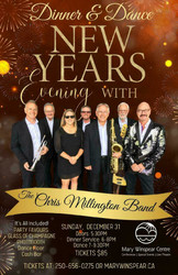 Chris Millington Band rock the house New Year's at the Mary Winspear Centre, December 31st!
