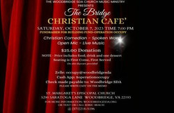 Christian Cafe' at The Bridge October 7th 2023 Woodbridge, Virginia