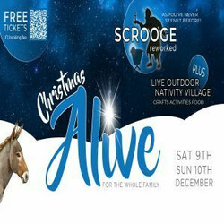 Christmas Alive - Live Nativity Village Plus Scrooge ReWorked Festive Musical Theatre