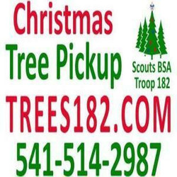 Christmas Tree Pickup Fundraiser, Dec 26th through Jan 30th, Eugene/Springfield and surrounding area