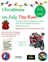 Christmas in July Toy Run