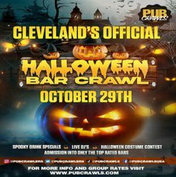 Cleveland Halloweekend Bar Crawl October 29th, 2022