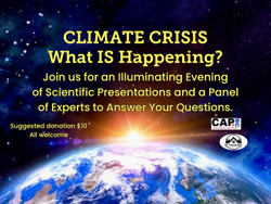 Got Climate Concerns? Ask Questions and Get Answers. Thursday, May 30th. By donation.