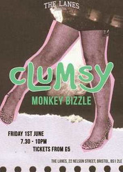 Clumsy + Monkey Bizzle