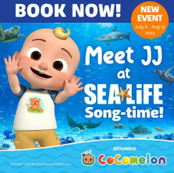 Cocomelon Song-Time - Event for Toddlers at Sea Life Michigan Aquarium