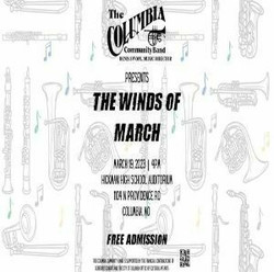 Columbia Community Band Winds of March Concert