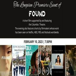 Columbia Theatre Premiere of Found and other short films