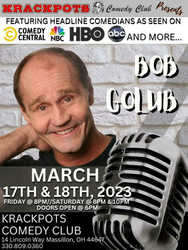 Comedian Bob Golub at Krackpots Comedy Club, Massillon