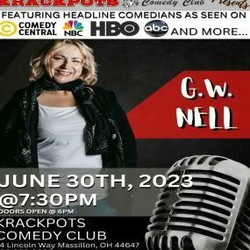 Comedian G.w. Nell at Krackpots Comedy Club, Massillon