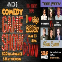Comedy Game Showdown! - May 23 at the SoCap Comedy Theatre
