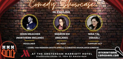 Comedy Shows in The Netherlands Oct 20, 21 and 22
