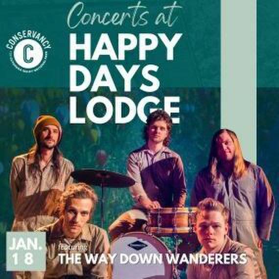 Concerts at Happy Days Lodge: The Way Down Wanderers - Jan. 2023 ...